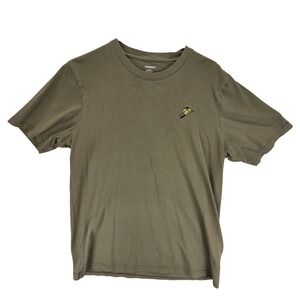Norrøna Shirt Mens Large Green Skier Logo Tagless Outdoor Tee‎